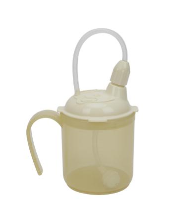 Adult leak-proof drinking cups with straw batch cup with lid and grip 300ml feed cup cup for seniors patients disabled convalescence pregnancy aid