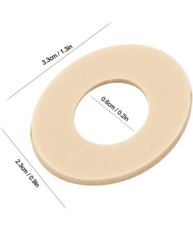 15Pcs Foot Corn Soft Callus Cushion Removal Plaster - Pain Relief for Toes, Heels, and Corns - Large Oval Shape - Buy Online on GoSupps.com