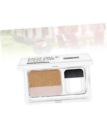 FOMIYES Glitter Eye Shadow Shimmer Eyeshadow Makeup Palette Women Eye Shadow The Lazy Girl Two-color - Buy Online on GoSupps.com