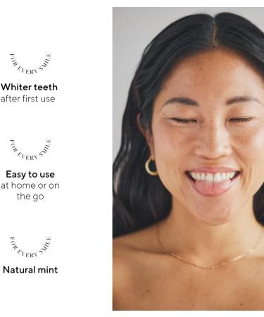 Plus Ultra Eco-Friendly Vegan Teeth Whitening Strips - Mint - 28 Strips (14-Day Treatment) - Buy Online on GoSupps.com