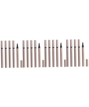FOMIYES 20 Pcs Eyeliner Empty Pipe Empty Eyelash Tube Empty Eyeliner Tube Empty Eyeliner Vials Tube Plastic 1 count (Pack of 1) Goldenx4pcs