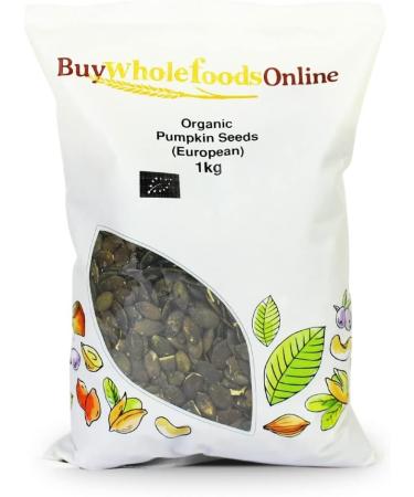 Organic Pumpkin Seeds (European) 1kg - Buy Online on GoSupps.com