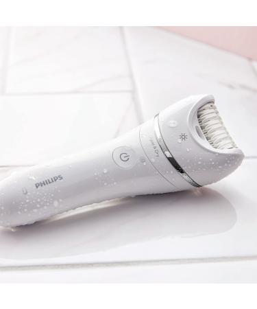 Philips Epilator Series 8000 - Wet & Dry Hair Removal for Legs and Body | Powerful Epilation with 6 Accessories | BRE715/01 - Buy Online on GoSupps.com