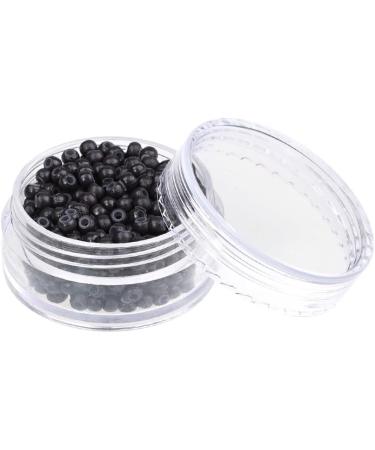500PCS #3 Dark Brown Hair Extension Beads Silicone Lined Micro Rings Nano Beads - Kullke Hair Extension - Buy Online on GoSupps.com