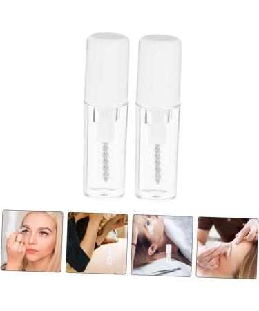 HAPINARY 2pcs Eyelash Raincoat Tubular Mascara Clear Rain Coat Clear Raincoat Gels Plastic Transparent - Buy Online on GoSupps.com