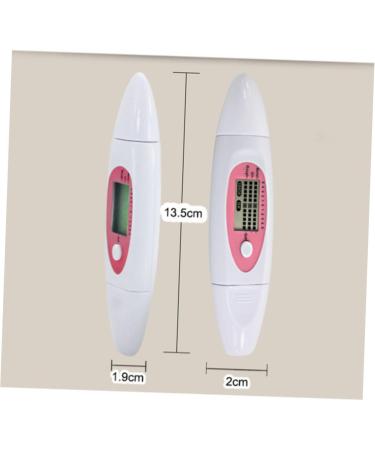 Beavorty 2pcs 3 1 Moisture Meter Min Spa Humidifier 3 in 1 Facial Moisture Oil Tester Sensor Detector Grease 13.5X2 CMx2pcs Pink+whitex2pcs - Buy Online on GoSupps.com