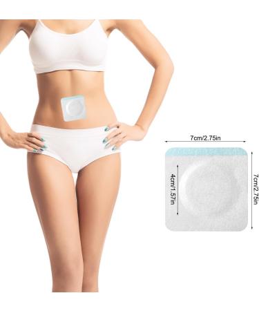 Castor Oil Belly Button Patches 50Pcs Disposable Castor Oil Pack Wraps Organic Cotton Leak-Proof Self-Adhesive Pads Anti-Seepage No Wash - Buy Online on GoSupps.com