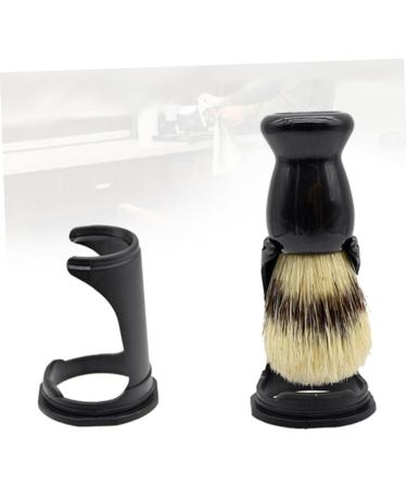Minkissy 4-Piece Razor Stand Holder Set Durable Shaving Brush & Safety Razor Holder for Men | Ideal Beard Brush Storage & Cosmetic Organizer - Buy Online on GoSupps.com