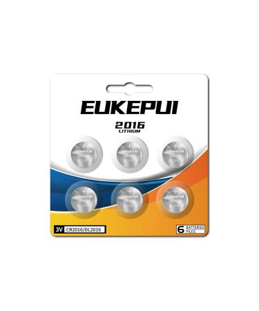 CR2016 Battery DL2016 3V Lithium Cell-6 Count