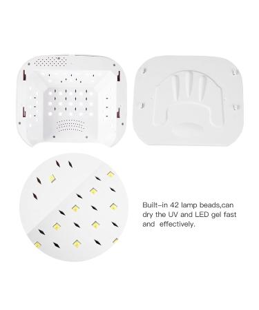 80W UV LED Nail Dryer Lamp Professional Quick-Drying & Bluetooth Nail Gel Hardening Light - Buy Online on GoSupps.com