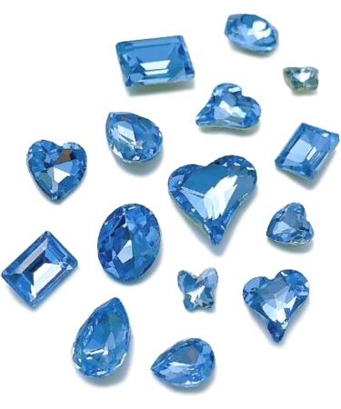 TQUXNGA 30Pieces Pointed Bottom Nail s For Nails Art Decorations Crystal Glass Stone Manicure Nail Decoration Part 14 mocha protein pow - Buy Online on GoSupps.com