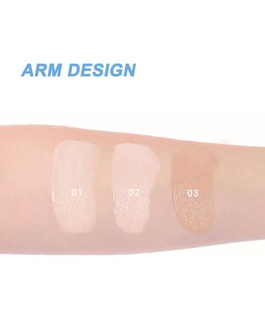 Aztk Concealer Pen Color Corrector Liquid with Sponge Head Long Lasting Moisturizing Highlighter for Face Covers Blemishes Creates Flawless Makeup (01# 4.5g) - Buy Online on GoSupps.com