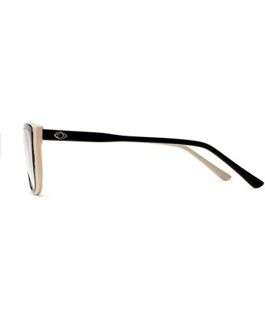 Sofia Vergara x Foster Grant Women's Gloria Reading Glasses - Black Square 51mm 1.75x - Buy Online on GoSupps.com