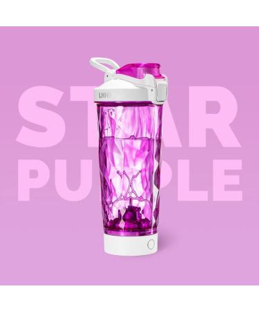 LHHW Electric Protein Shaker Bottle 24oz Rechargeable BPA-Free Blender Cup - Portable Gym/Home/Office Shaker Bottle (Purple) - Buy Online on GoSupps.com