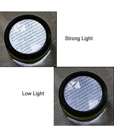 USB Handheld Glass 5X Hd Lens with 4 Led Lights Large Hand Free Illuminated Lightweight for Reading Hobbies Small Magnifier Good Times - Buy Online on GoSupps.com