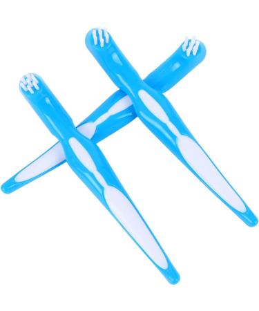 Beavorty Double-Sided Toothbrush Set - 6 Prothesis Nursing Brushes for False Teeth Cleaning - Buy Online on GoSupps.com