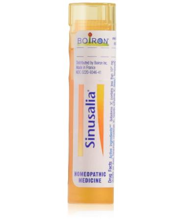 Boiron Sinusalia Sinus Relief 2 Tubes Approx. 80 Quick-Dissolving Pellets Each