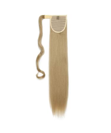 Shop S-Noilite Clip-In Hair Extensions - Ash Blond 58cm Ponytail Wrap Realistic Braid Hair for Effortless Style in Various Colors - Buy Online on GoSupps.com