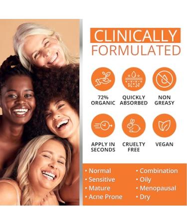 DERMAWORKS Vitamin C Face Serum - Brightening & Anti-Aging Serum with Hyaluronic Acid & Niacinamide - 30ml Dark Spot Corrector - Buy Online on GoSupps.com