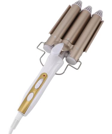 3 Barrel Fast Heating Hair Curler | US Plug 110-240V | Fluffy & Wavy Hairstyles - Buy Online on GoSupps.com
