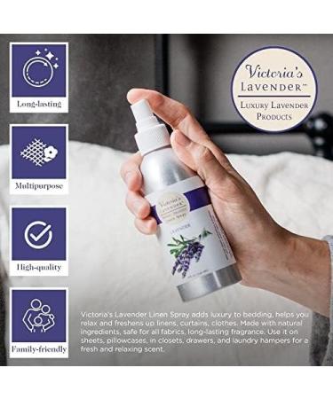 Victoria's Lavender Pillow and Linen Spray Lavender Essential Oil - Lavender Spray Pillow Spray Pillow Mist Spray Handmade in Oregon Pack of 2 16 oz Total Lavender 8 Fl Oz (Pack of 2) - Buy Online on GoSupps.com