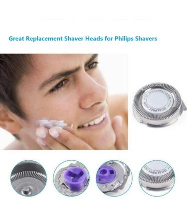 Replacement Shaver Heads for Philips Norelco - Compatible with AT811 S5000 AT815 HQ7100 & More | 3 Pack Dual Precision Razors - Buy Online on GoSupps.com