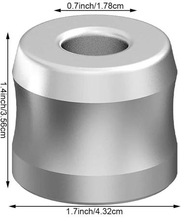 Premium Aluminum Alloy Shaving Stand for Men | Stylish Razor Holder for Bathroom Countertops | Durable Manual Grinding Holder - Buy Online on GoSupps.com