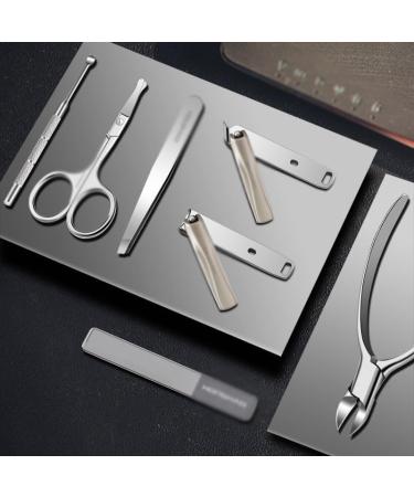ZSLBMD Nail Clipper Set Nail Clipper Set Nail Clippers Complete Manicure Tools Light Grey B - Buy Online on GoSupps.com