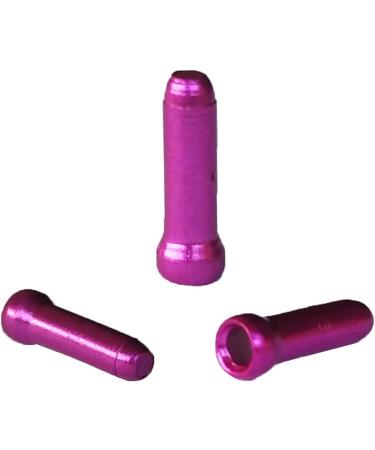 Yuauy 1.8mm Alloy Bike Brake Shifter Cable End Crimps - 70 PCs Assorted Colors (Red, Black, Gold, Silver, Green, Blue, Purple) - Buy Online on GoSupps.com