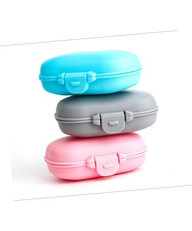 Mobestech 3pcs Box Earring Storage Organizer - Shockproof Mini Case for Jewelry & Daily Pills - Perfect Travel Solution for Women - Buy Online on GoSupps.com