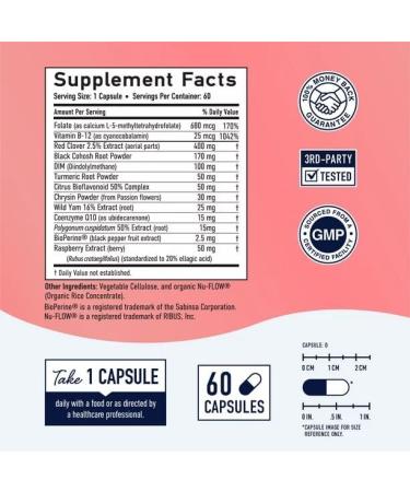 ikj Weight Loss Hormone Balance for Women - Mood & Energy Support - Estrogen Balance - Hot Flashes & Menopause Relief - 60 Capsules - Buy Online on GoSupps.com