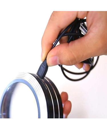 Glass with Light LED Charging 3R Magnifier Portable Reading Magnifier HD 5 Times Parent Gift 2X 4X 25x Lightweight Handheld Glass Made in China - Buy Online on GoSupps.com