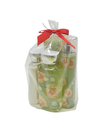 Bath & Body Works Cucumber Melon 4-Piece Gift Set - Limited Edition Holiday Gift with Shower Gel Body Cream Mist & Lotion - Buy Online on GoSupps.com