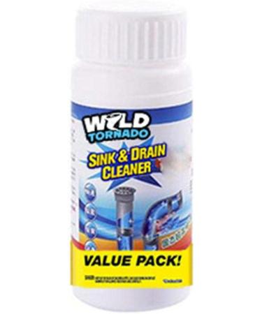 Pipe Sink Drain Cleaner Powerful Pipe Dredging Agent Powerful Sink Drain Cleaner for Kitchen Sewer Toilet Closestool Clogging Family Essential Utility (110G) - Buy Online on GoSupps.com