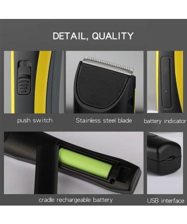 Professional Rechargeable Hair Clippers for Men - Adjustable Electric Beard Trimmer & Styling Tool (White - Buy Online on GoSupps.com