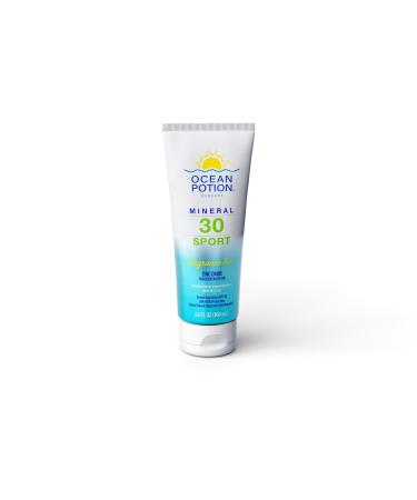 Ocean Potion Sunscreen Body Lotion Mineral Sport SPF#30 3.4oz Lotion - Mineral Formula