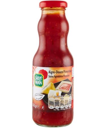  Italian Gourmet E.R. Suzi Wan Hot and Sour Salsa Pack of 12 hot sour sauces in 350g glass jars + 400g box - Buy Online on GoSupps.com