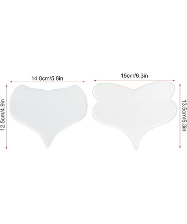 Chest Wrinkle Pads Silicone Chest Wrinkle Patches Sleeping Reusable Firming Beauty T Shaped Silicone Chest Pads for Neck and Shoulder Moisturizing - Buy Online on GoSupps.com