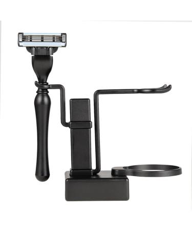 Fomiyes Men's Shaving Set - 2-Piece Razor & Brush Holder Soap & Cream Tools for Perfect Shave - International Shipping Available - Buy Online on GoSupps.com
