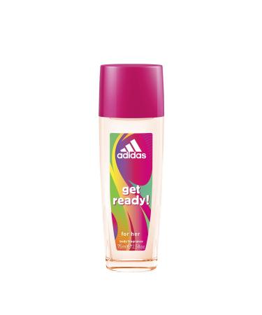 adidas adidas Get Ready! Moisturizing shower gel with a fruity floral fragrance for delicate and silky skin - pH gentle on the skin - 1 pack (1 x 250 ml)