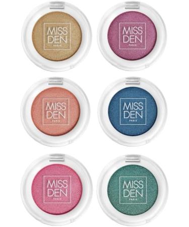 Eyeshadow - Love Color Pearly Effect - Miss Den - Intense Color - Shade 419 Starry Night - Buy Online on GoSupps.com