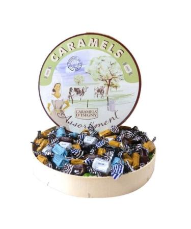 Caramels d'Isigny - Assortment of Caramels - Camembert box of 750 g - Products-Normandie