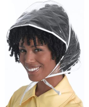 DAISHIAO Creative Unisex Plastic Rain Visor Hat - Foldable Waterproof Windproof Hood for Kids Hiking & Fishing - Hair Protection - Buy Online on GoSupps.com