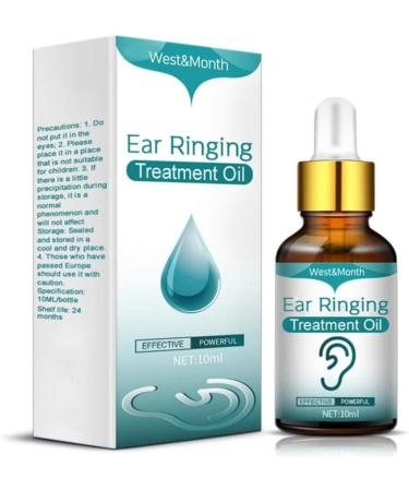 Portable 10ml Tinnitus Ear Health Liquid - Professional Relief for Hum - Non-Pungent Ear Drops (Color 10ml) - Buy Online on GoSupps.com