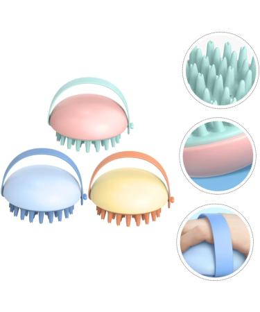 Beavorty Silicone Shampoo Brush Set - 6 STK Massage Curb Cleaning Tool for Wet & Dry Use Ideal for Breastfeeding & Scalp Care - Buy Online on GoSupps.com