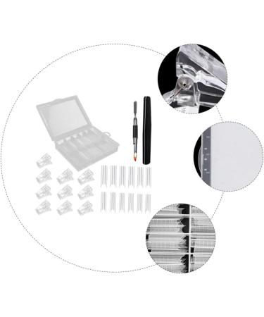 FRCOLOR 1 Set Nail set artificial false nails DIY manicure kit long fake nails Manicure Grinding Strip finger extension clip acrylic nail forms nail kits crystal clip white shaping plastic - Buy Online on GoSupps.com