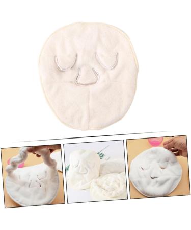 Beavorty Serviette Faciale Corail paisse Masque Visage Hydratant et Rafra chissant Bandeau R glable Trois Trous pour Femmes Soins Quotidiens Spa - Buy Online on GoSupps.com