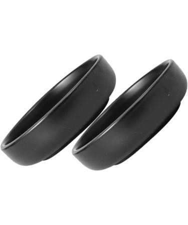 OUNONA 4 Pcs Sauce Dish Vinegar Dish Soy Sauce Plates Dipping Bowls Plates Fruit Black Appetizer Plates Japanese Style Seasoning Dishes Dip Bowl Snack Bowl Ceramics Mini Bowl re-usable 9X9X2.5CMx2pcs Blackx2pcs - Buy Online on GoSupps.com