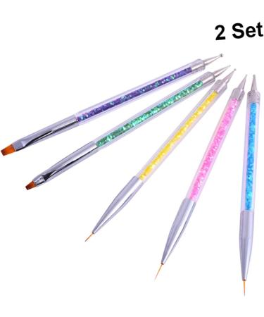 Sets kit de manicura Nail Art Nail Dotting Pen Nail Drawing Pen Nail Art Pen gel pen manicure - Buy Online on GoSupps.com