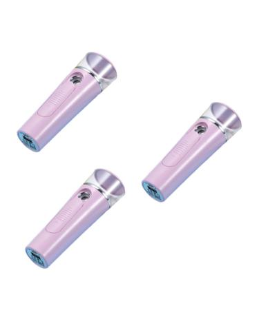 Beavorty 3pcs Nanometer Spray Mini Steamer Sprayer Nano Spray Handheld Facial Sprayer Small Steamer The Face mediumx3pcs